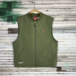 SUPREME WINDSTOPPER WORK VEST XLARGE OLIVE GREEN FW22